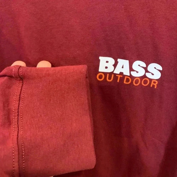 Mens Bass Pro Outdoor Long Sleeve T-Shirt Size  XL NWT - B2 - Picture 4 of 6